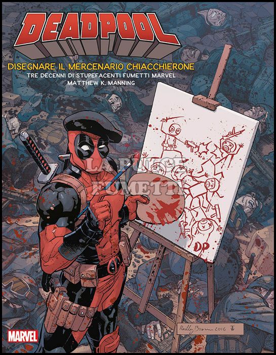 DEADPOOL: DISEGNARE IL MERCENARIO CHIACCHIERONE